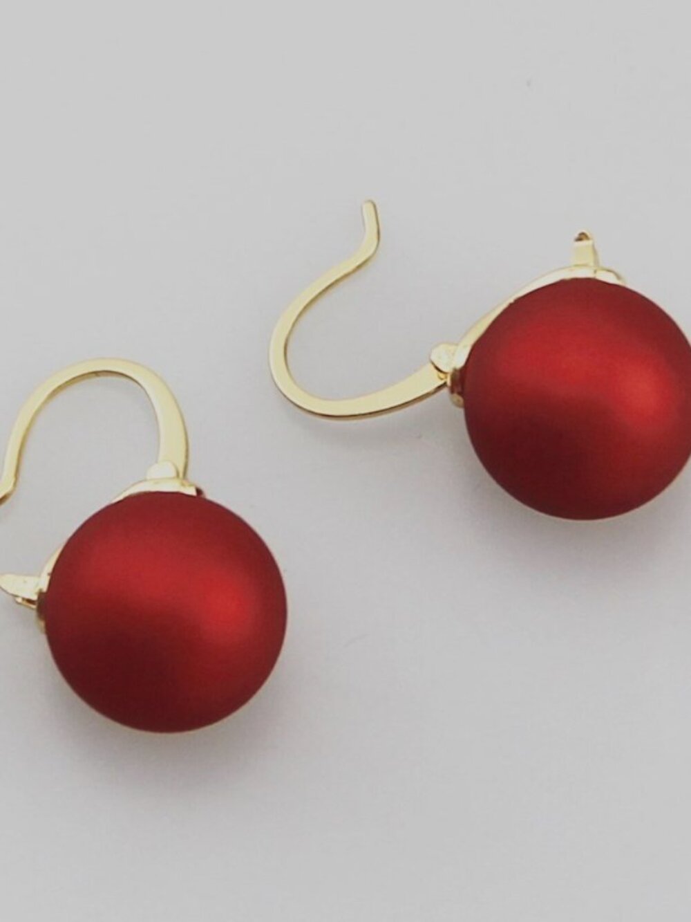 Kate Spade Red Bead Stud Earrings